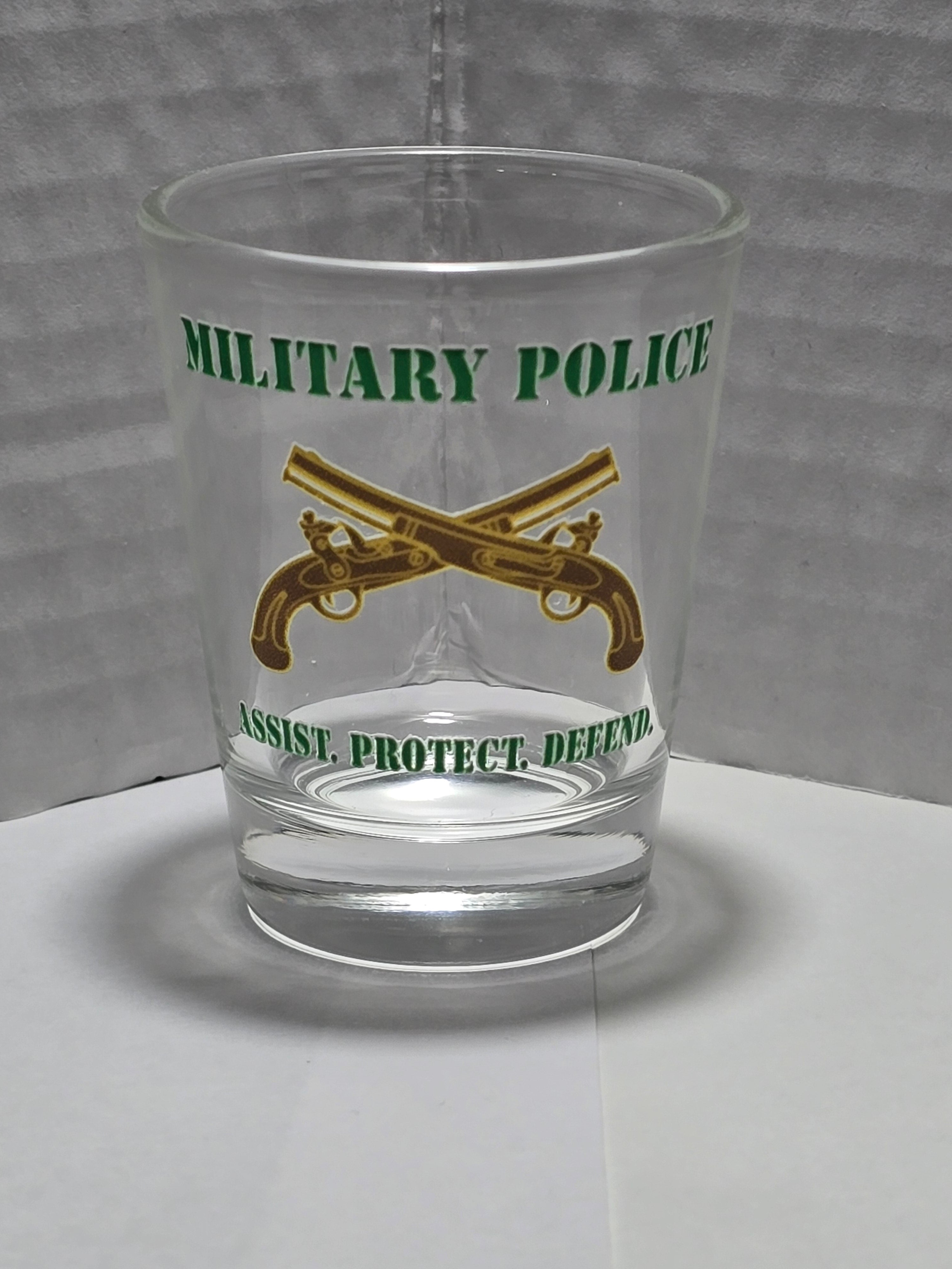 Army Branch Shot Glasses | Military | 1.6oz Glass