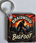 Braidwood Bigfoot Keychain V2