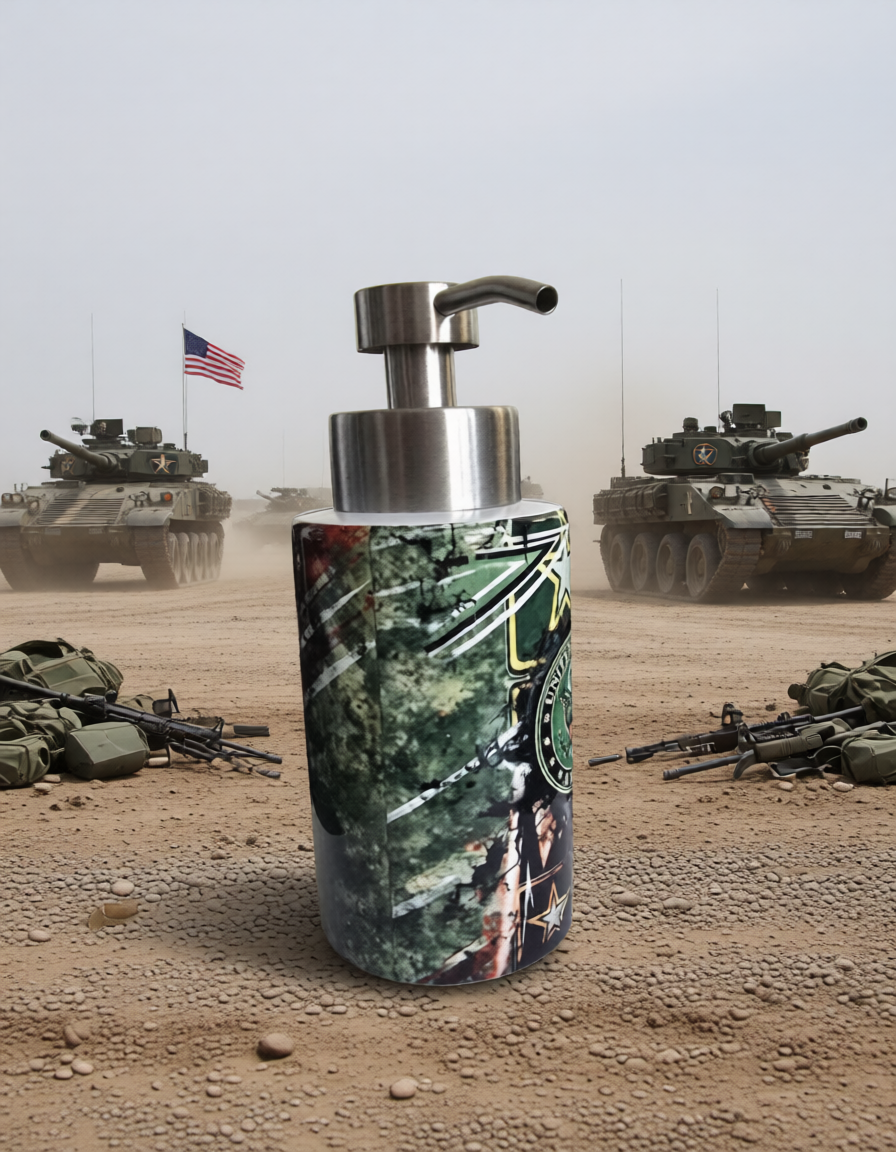 Army Hand Soap/Lotion Dispenser