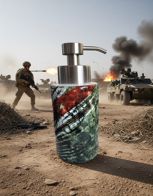 Army Hand Soap/Lotion Dispenser