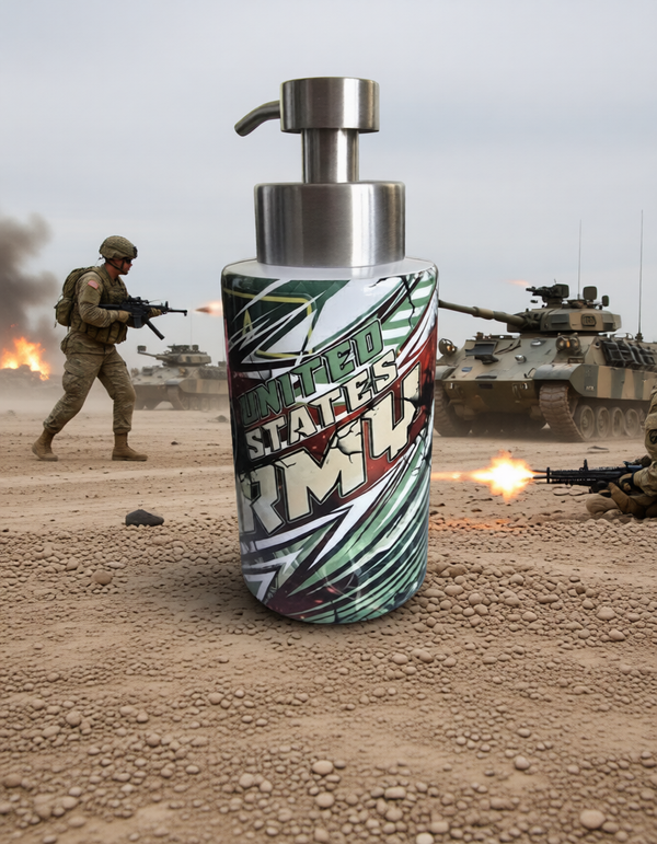 Army Hand Soap/Lotion Dispenser