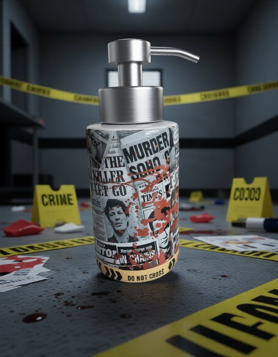 True Crime V1 Hand Soap/Lotion Dispenser