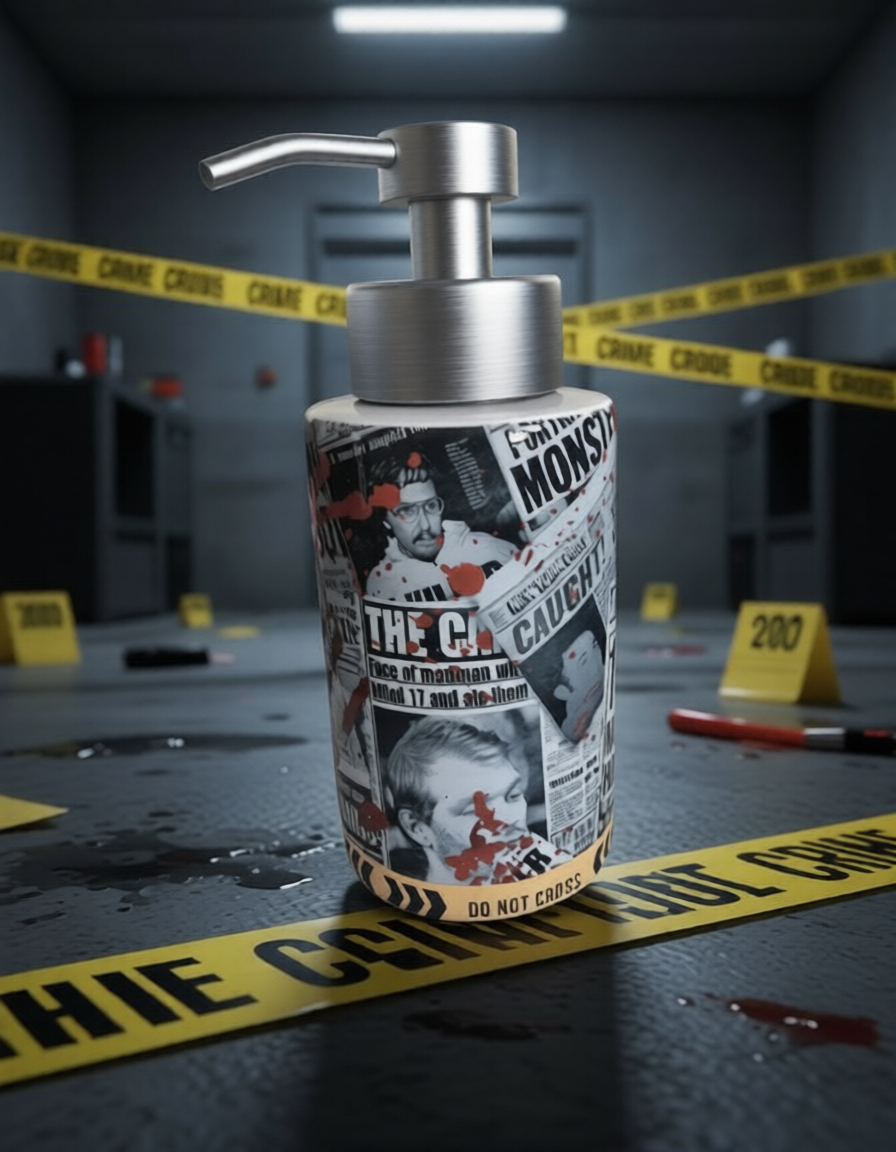 True Crime V1 Hand Soap/Lotion Dispenser