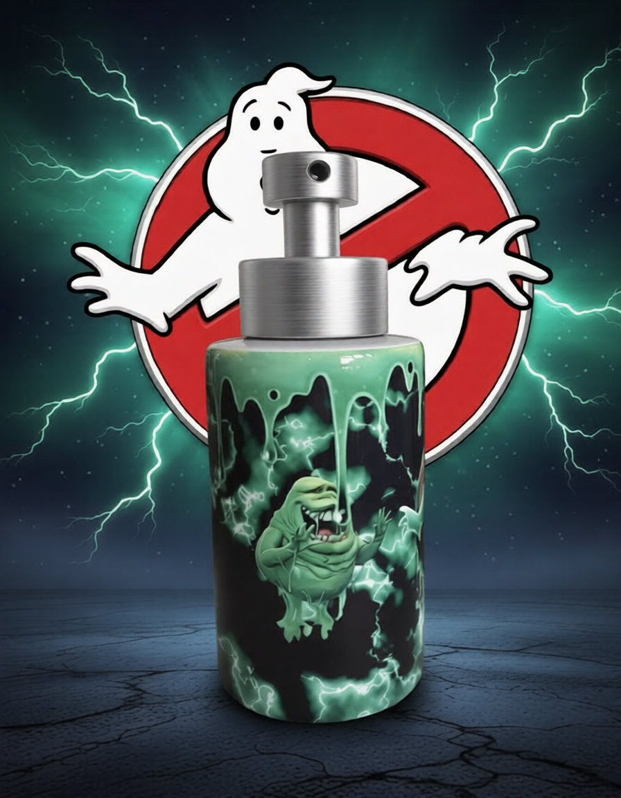 Ghostbuster Logo w/Slimer Hand Soap/Lotion Dispenser