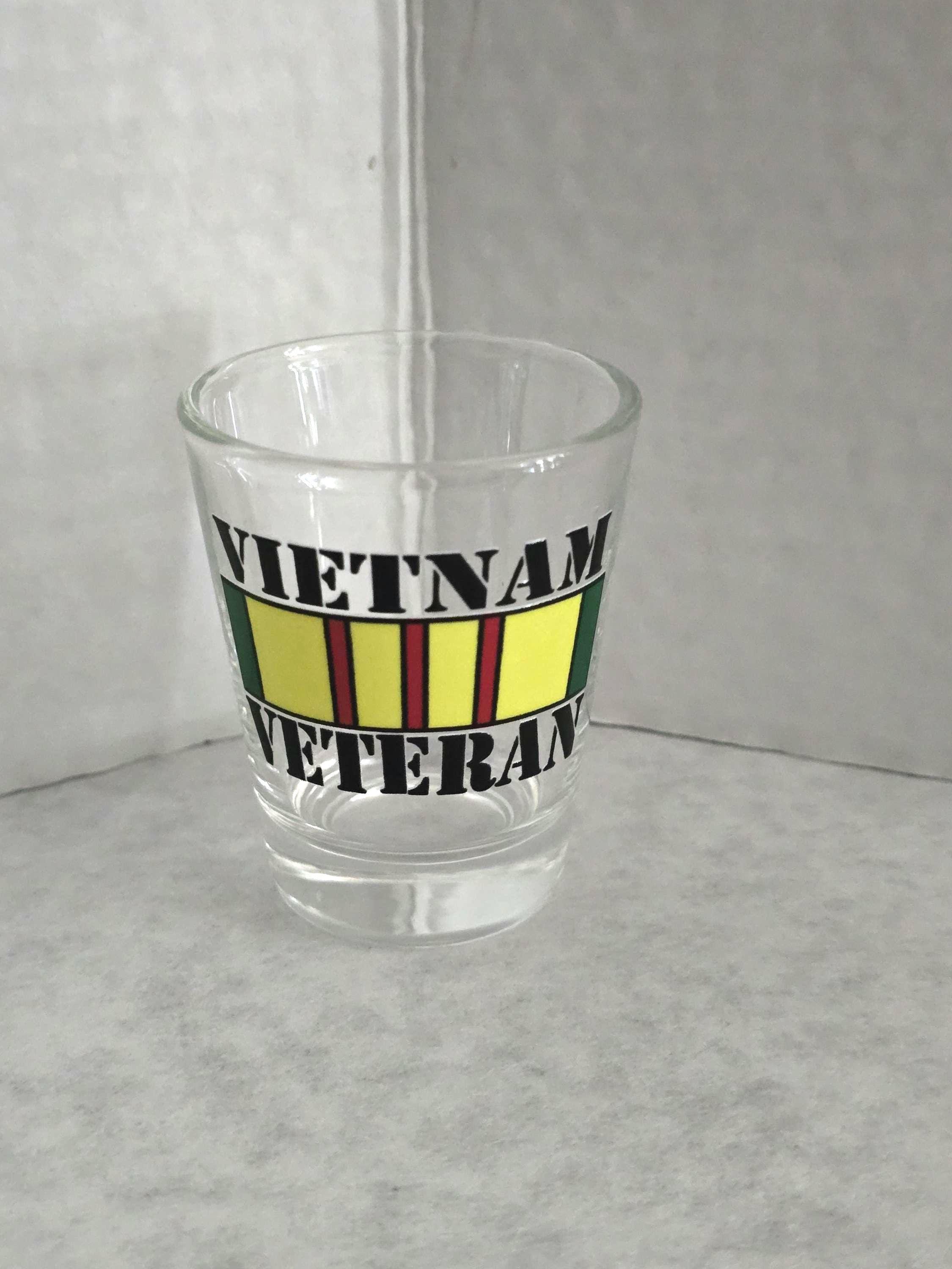 Veteran Shot Glasses | 1.6oz Glass