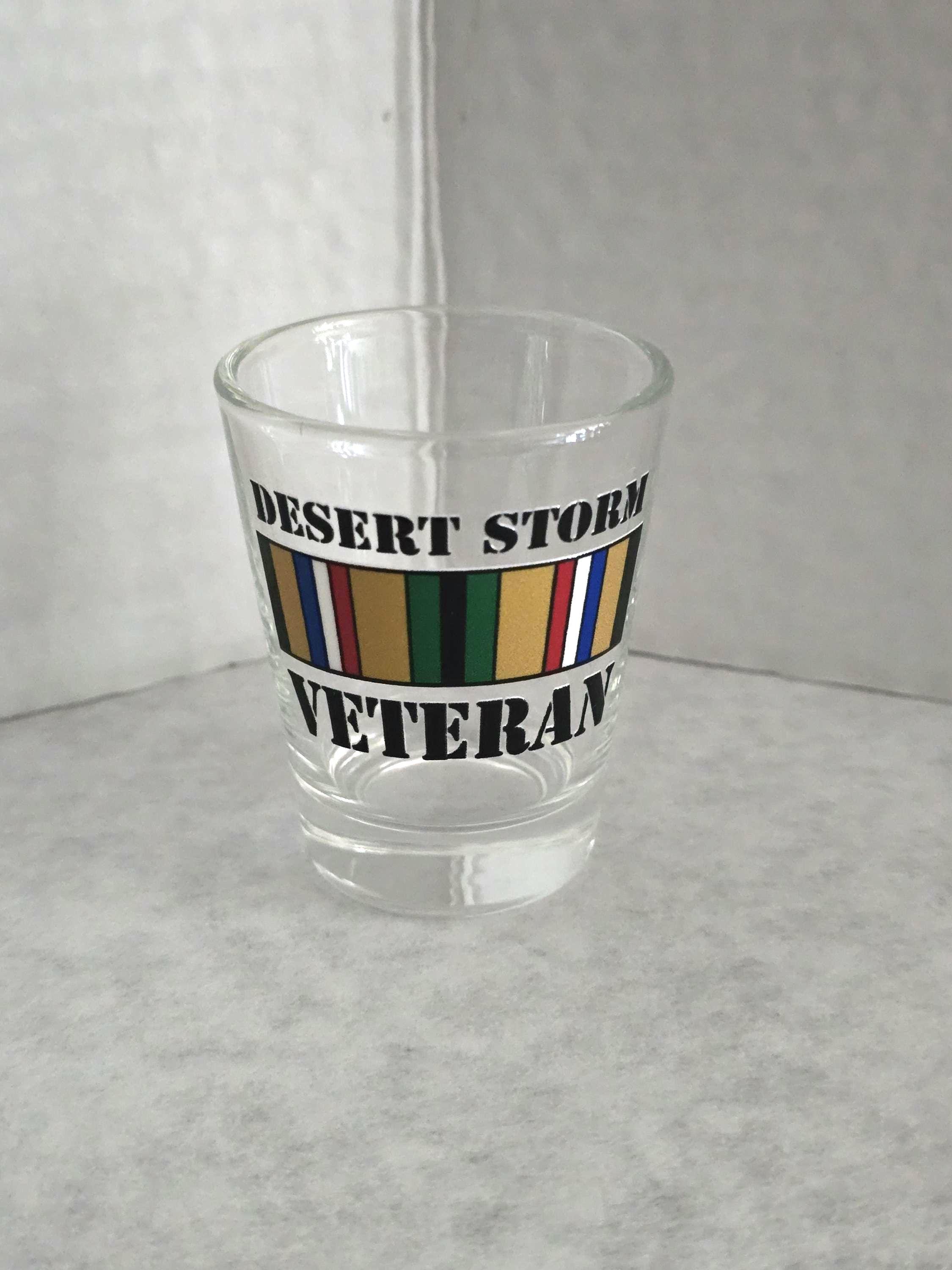Veteran Shot Glasses | 1.6oz Glass