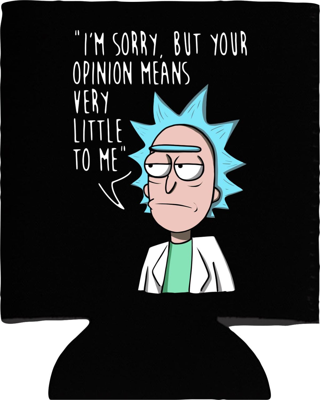 R&M Inspired Can Coolers, 3 Pack | Neoprene | Cartoon
