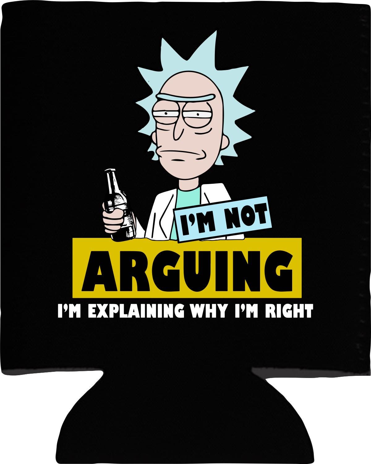 R&M Inspired Can Coolers, 3 Pack | Neoprene | Cartoon