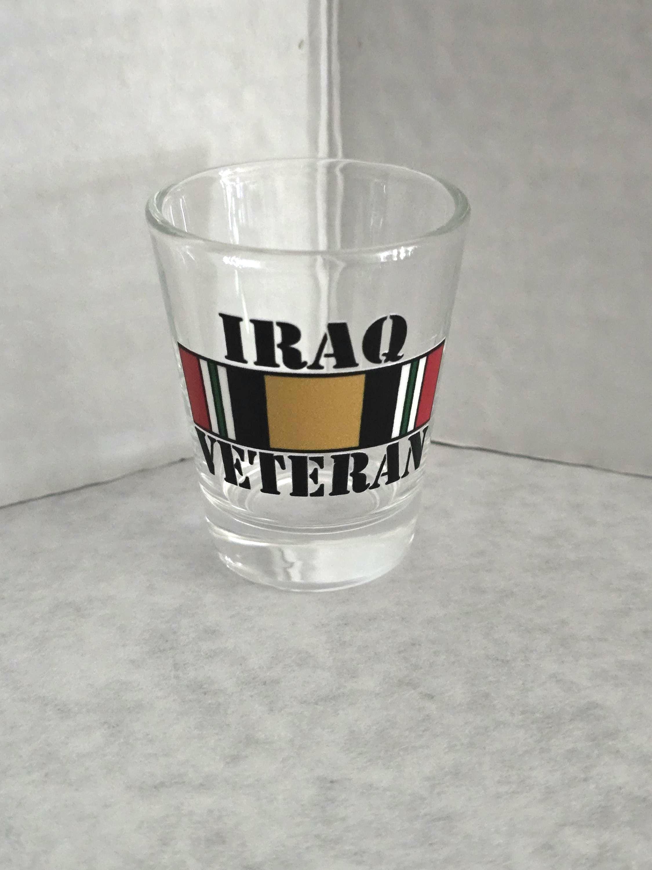 Veteran Shot Glasses | 1.6oz Glass