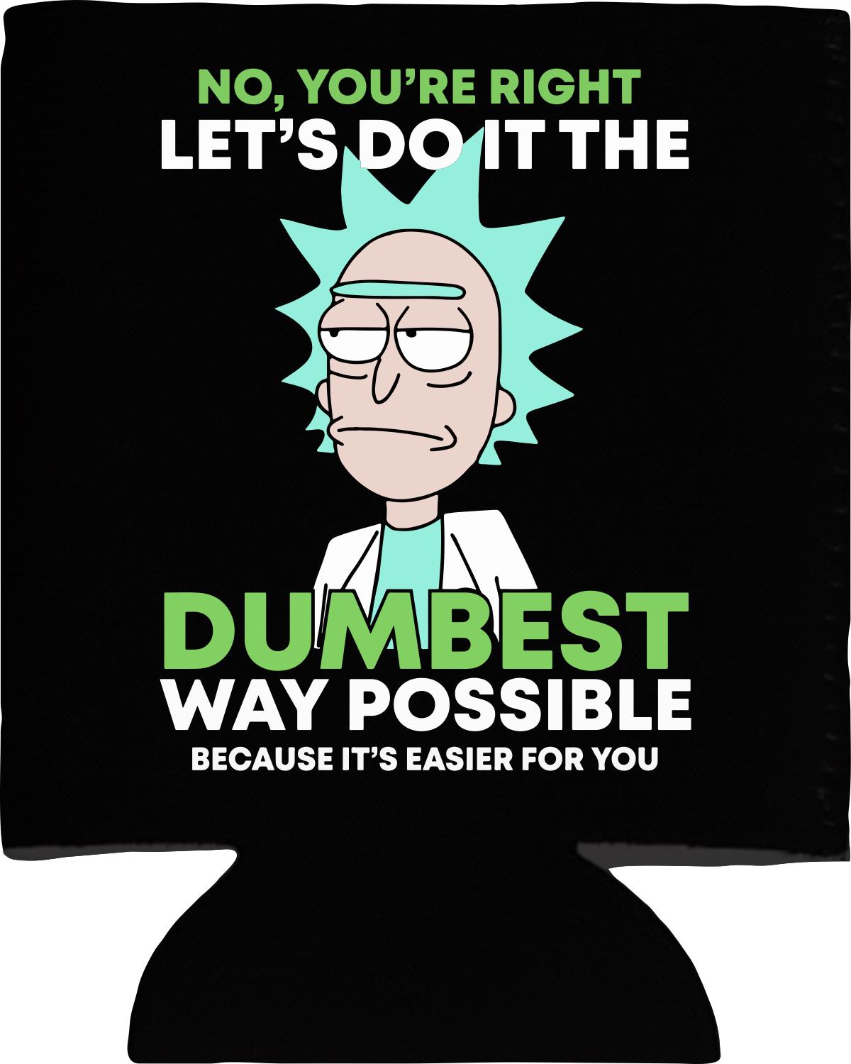 R&M Inspired Can Coolers, 3 Pack | Neoprene | Cartoon