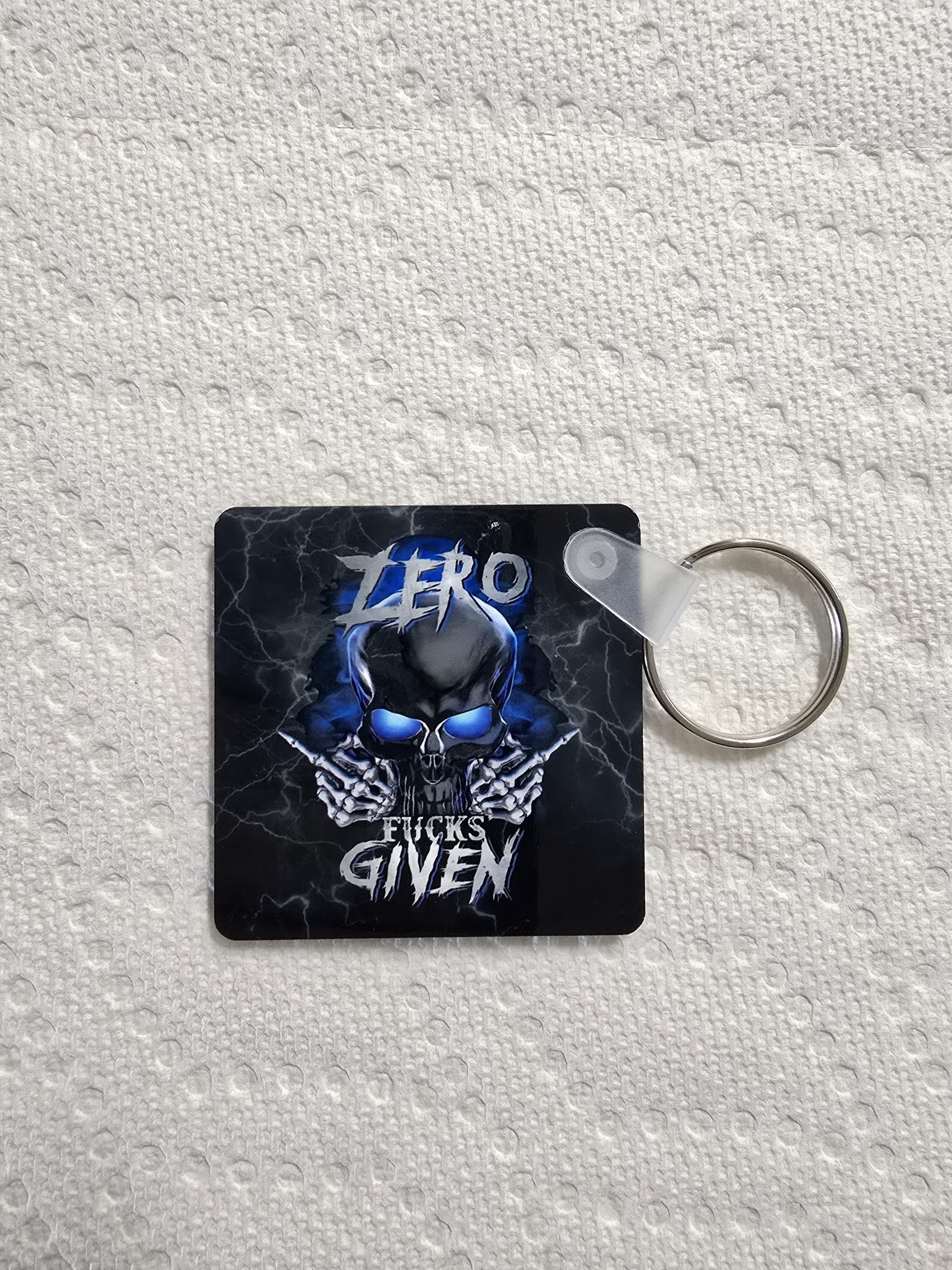Funny Sarcastic Keychain - Z.F.G.