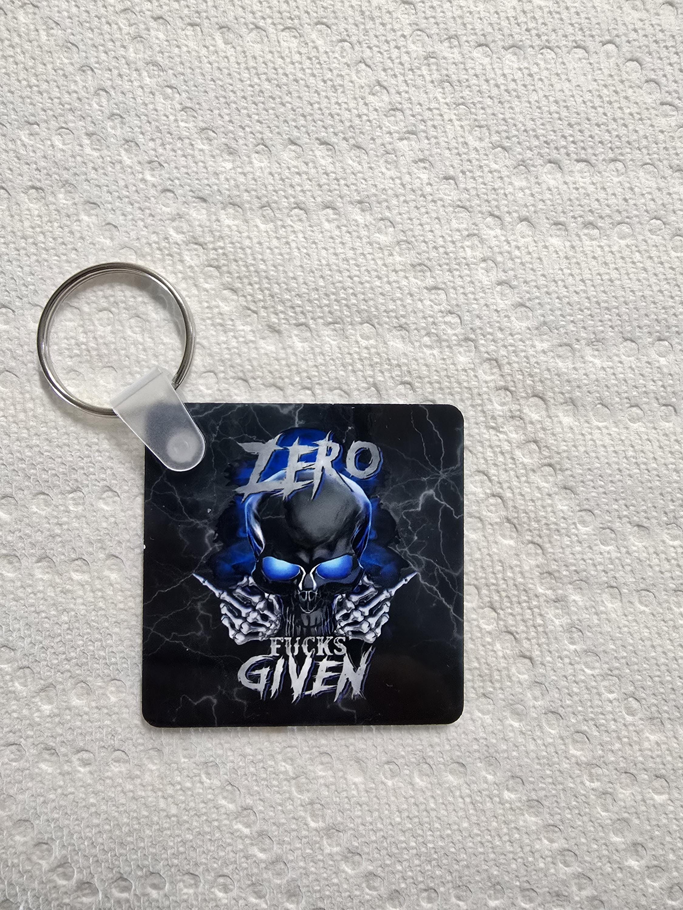 Funny Sarcastic Keychain - Z.F.G.