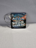 Funny Sarcastic Keychain - Van Down by the River V1